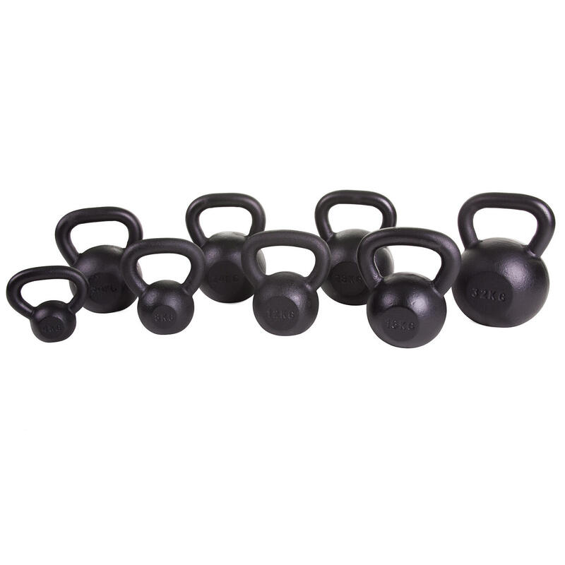 Sport-Thieme Kettlebell Pulverbeschichtet, 4 kg