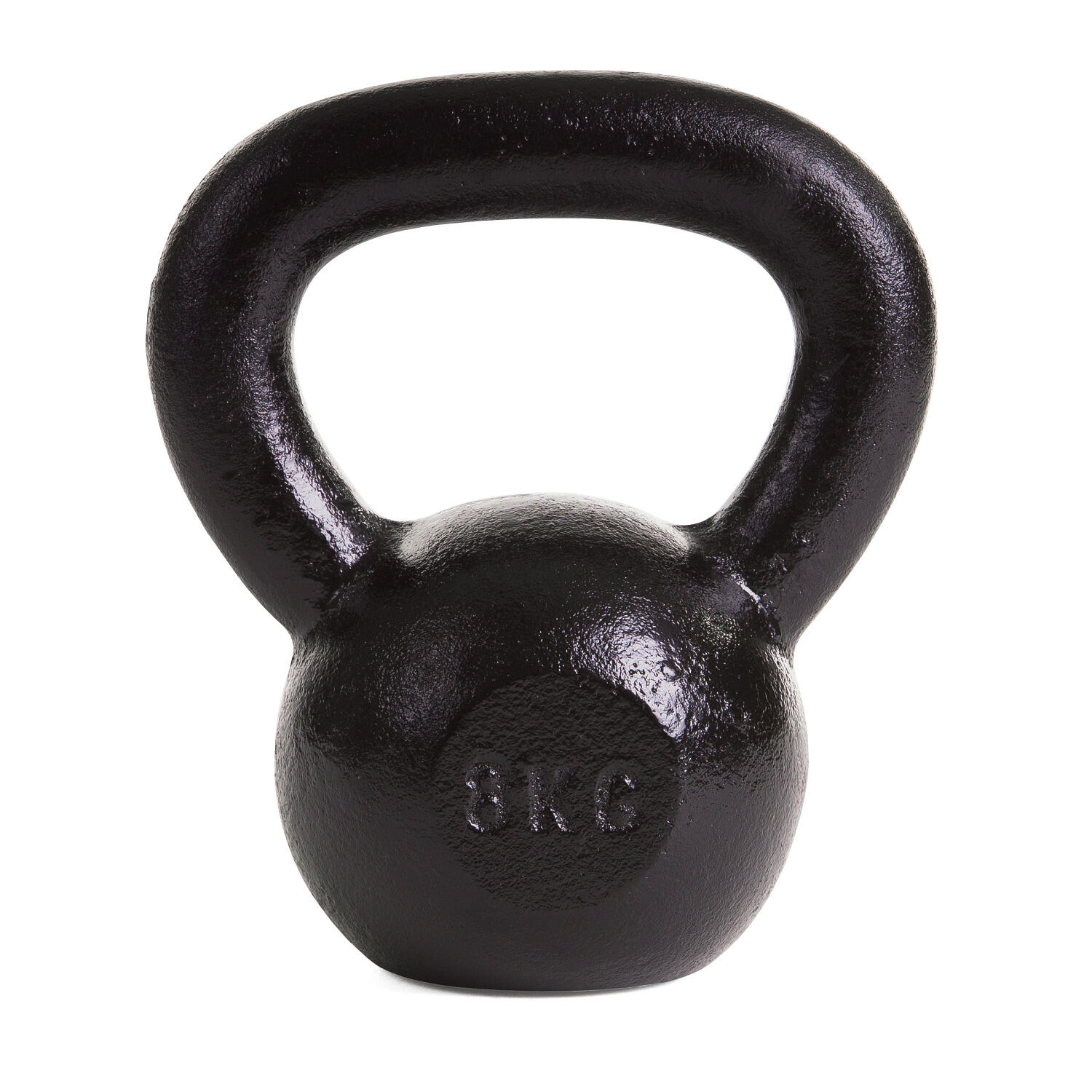 Kettlebell 10 kg Gewichtheben Unisex Schwarz 3/3