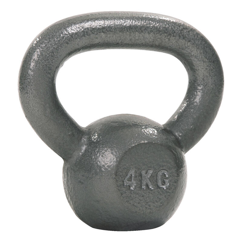 Sport-Thieme Kettlebell Hammerschlag, lackiert, Grau, 12 kg