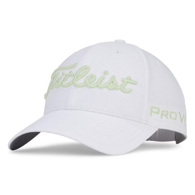 TH24AWTPN2-13L WOMEN'S LIGHTWEIGHT UPF 50+ CAP - WHITE/GREEN