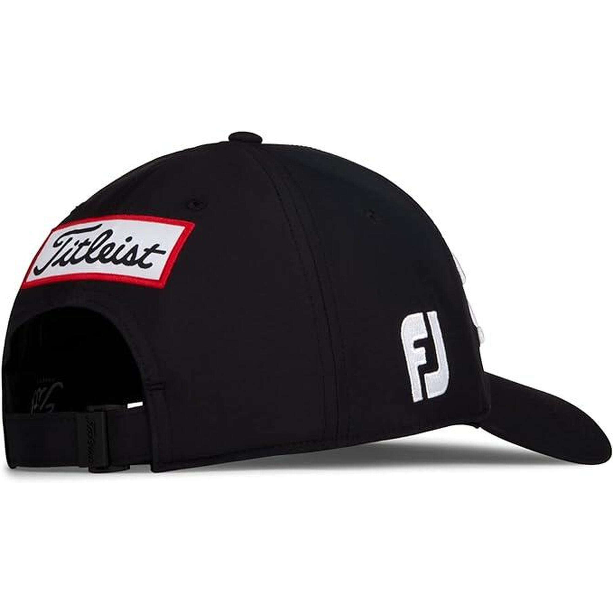 TH22ATPGC-01 UNISEX TOUR PERFORMANCE CAP - BLACK