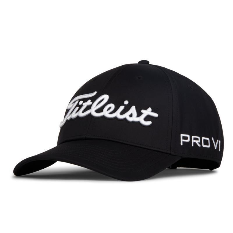 TH22ATPGC-01 UNISEX TOUR PERFORMANCE CAP - BLACK