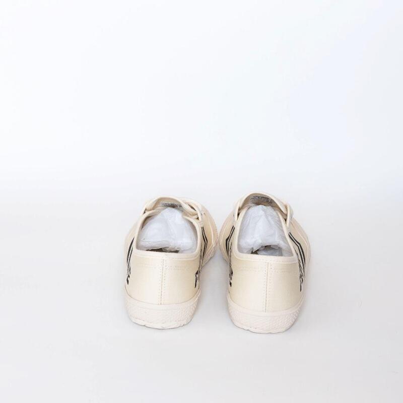 Nude Black LO Canvas Shoes - White/Black