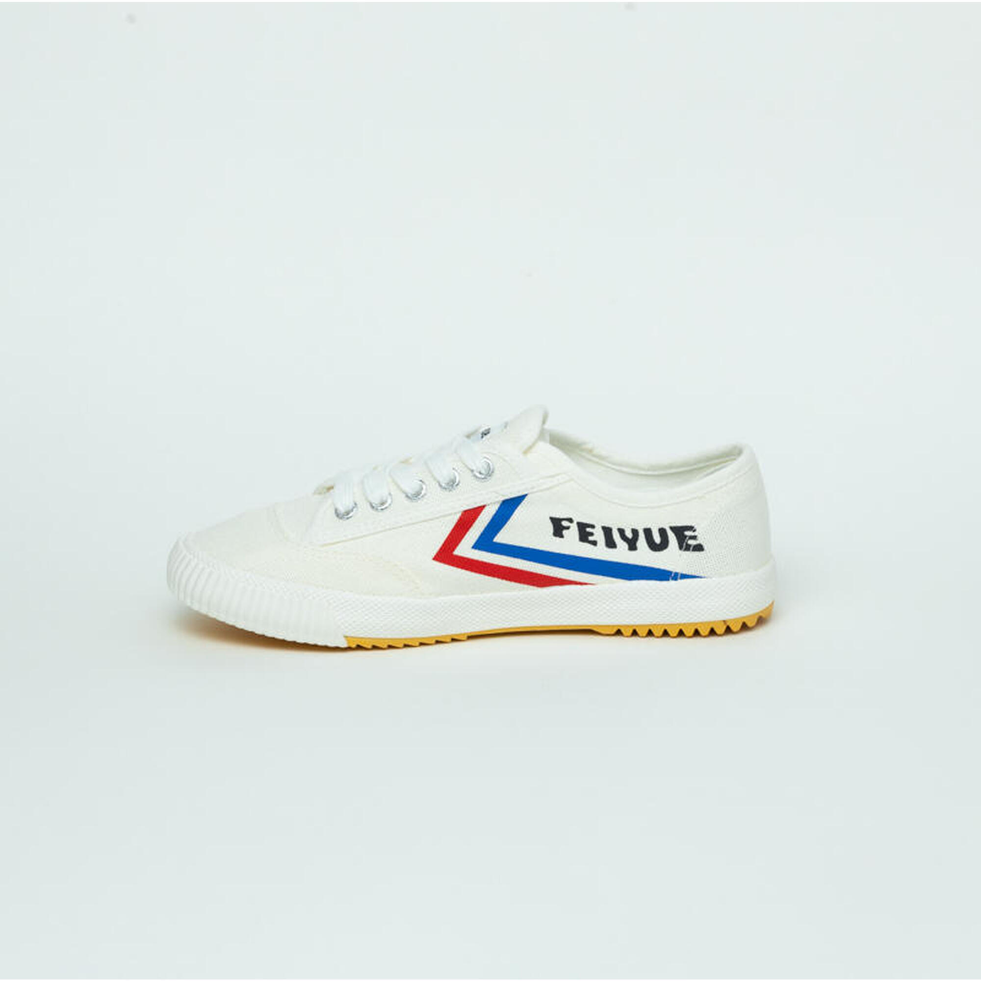 Drift White LO Canvas Shoes - White/Red