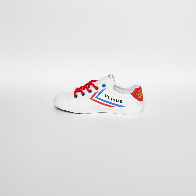 Feiyue 2024 Red LO Canvas Shoes - White/Red