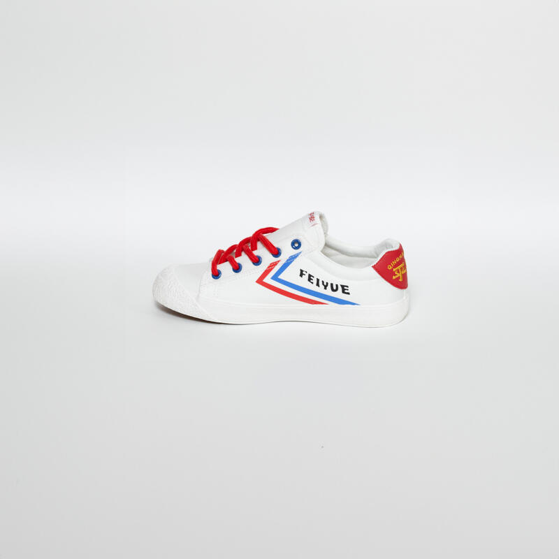 Feiyue 2024 Red LO 帆布鞋 - 白色/紅色
