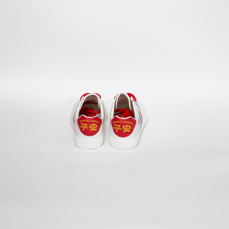 Feiyue 2024 Red LO Canvas Shoes - White/Red