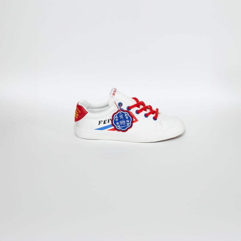 Feiyue 2024 Red LO Canvas Shoes - White/Red