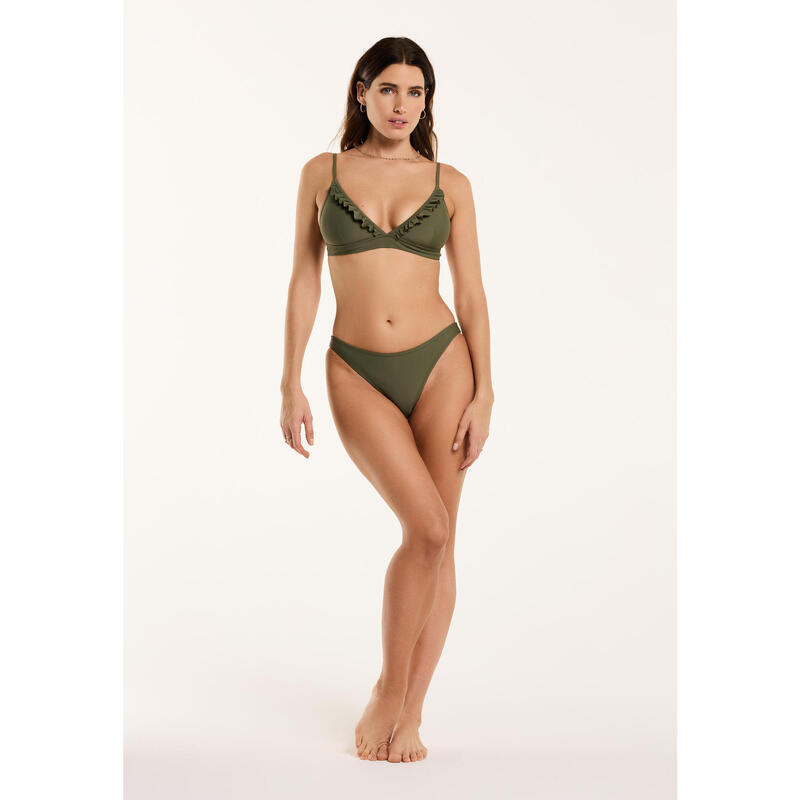 SHIWI Bikini set BEAU - FIXED  TRIANGLE SET  RUFFLE