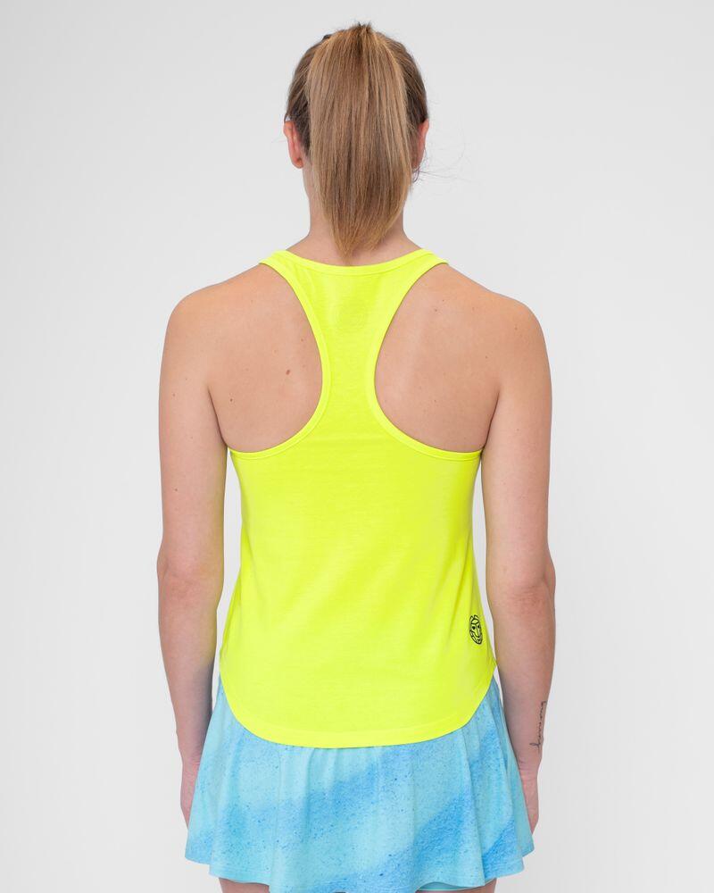 Camiseta Bidi Badu Beach Spirit Chill Amarillo Neon Aqua Mujer 2/7