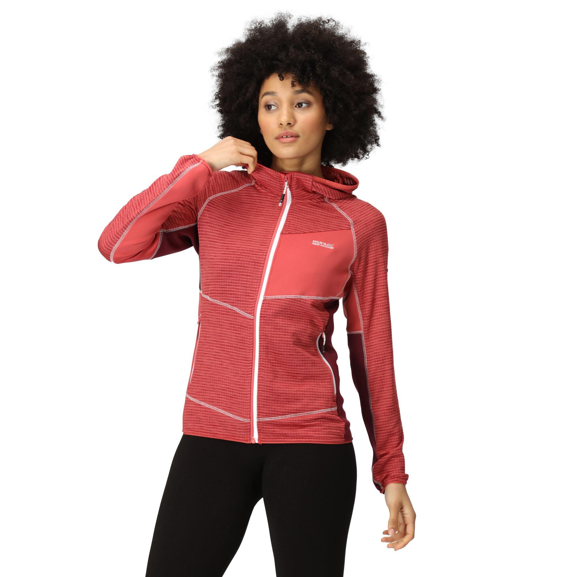 Womens/Ladies Attare II Marl Jacket (Rumba Red/Mineral Red) 3/5