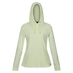 Dames Azaelia Marl Lichtgewicht Hoodie (Crème Limoen)