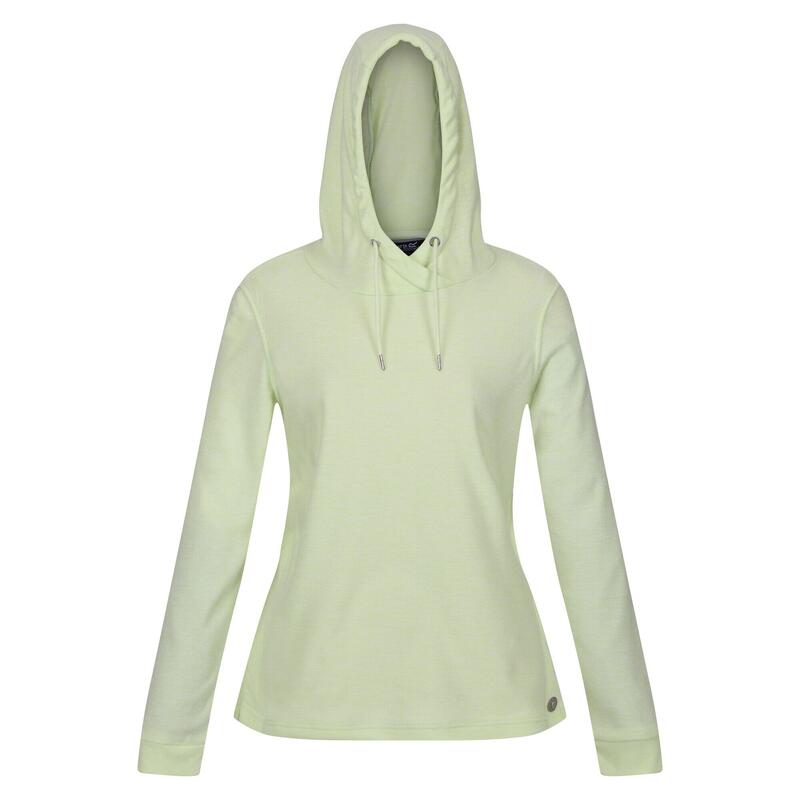 Dames Azaelia Marl Lichtgewicht Hoodie (Crème Limoen)