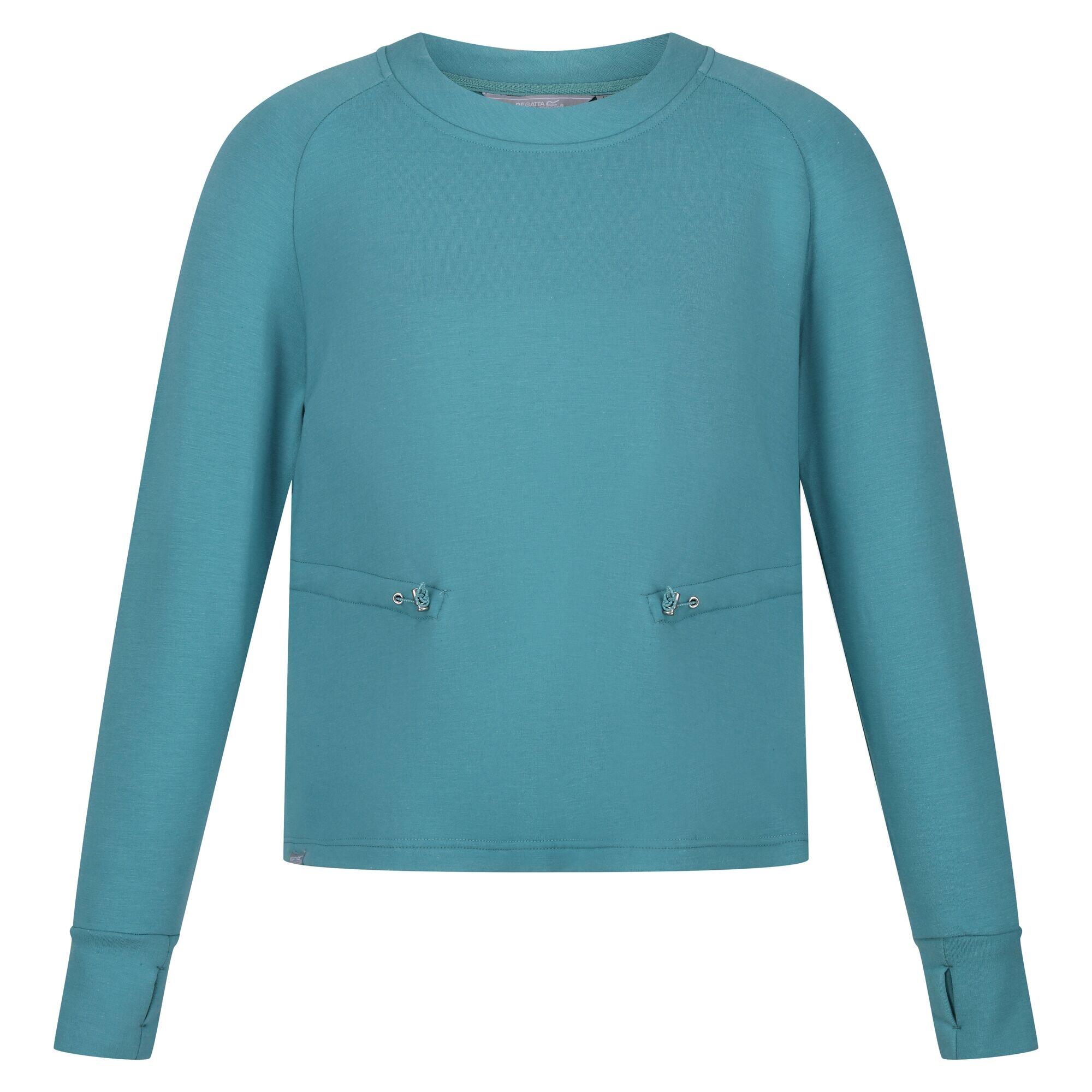 REGATTA Womens/Ladies Narine Marl Sweatshirt (Bristol Blue)