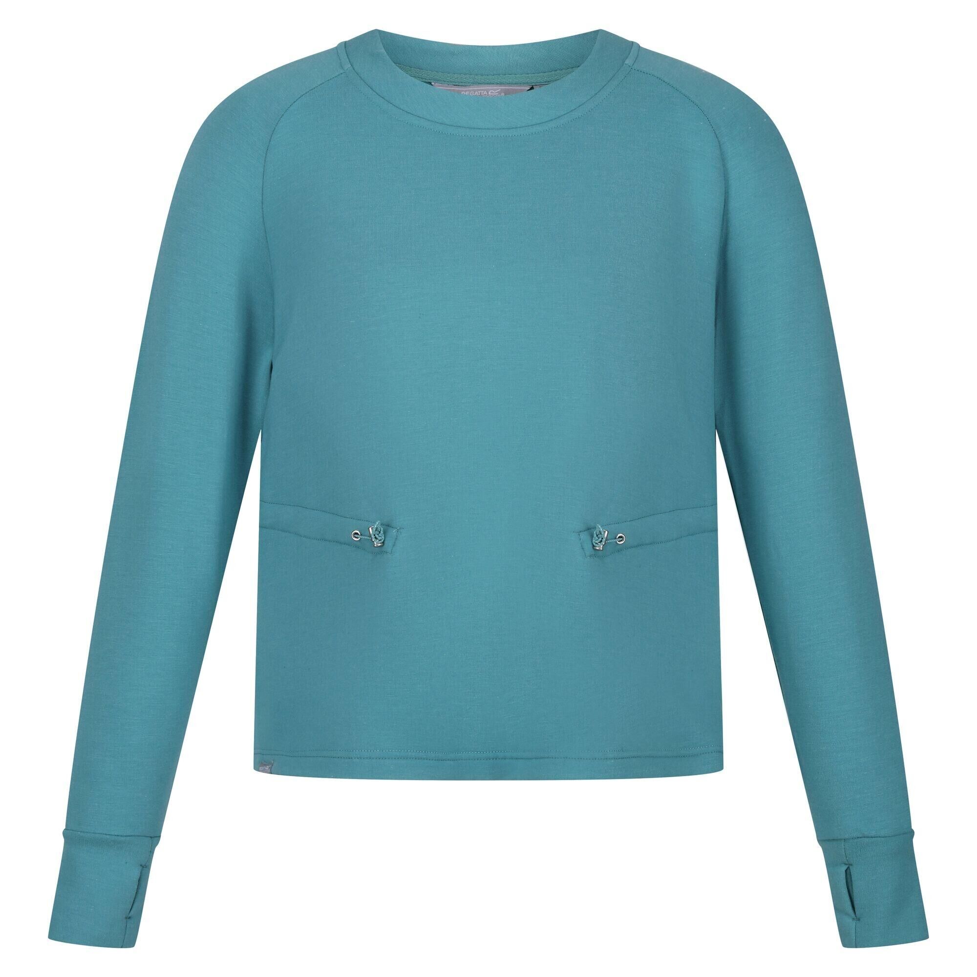 REGATTA Womens/Ladies Narine Marl Sweatshirt (Bristol Blue)