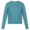 Dames Narine Marl Sweatshirt (Bristol Blauw)