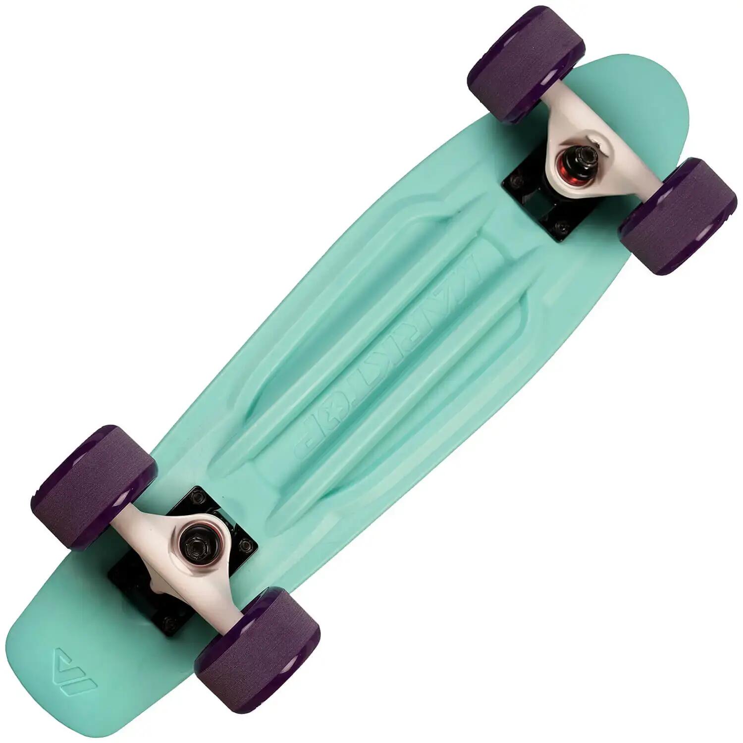 Skateboard Pro Series 22'', ABEC-7, PU, Aluminium truck, Turcoaz 2/7