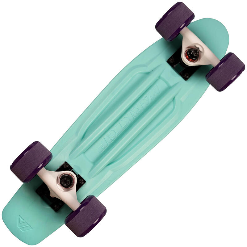 Skateboard Pro Series 22'', ABEC-7, PU, Aluminium truck, Turcoaz