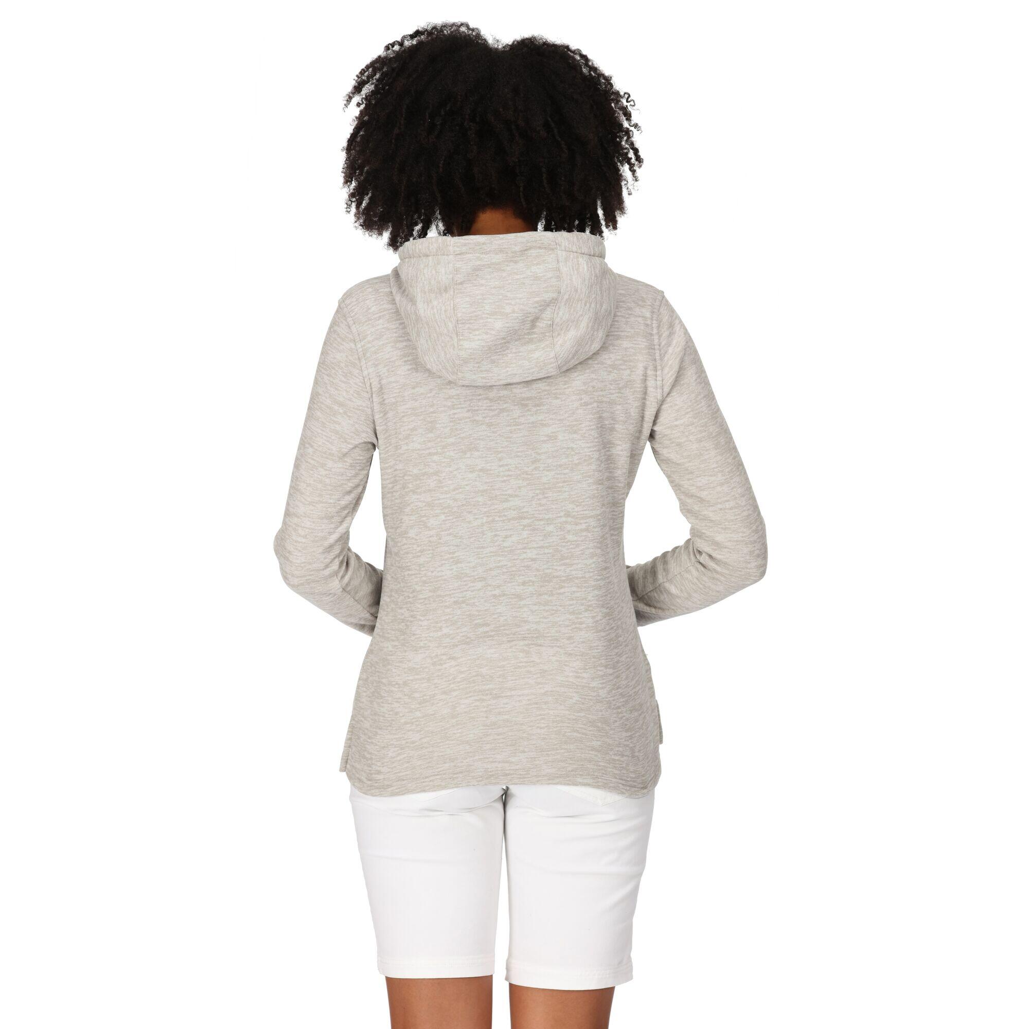 Womens/Ladies Azaelia Marl Lightweight Hoodie (Paloma Grey) 4/5