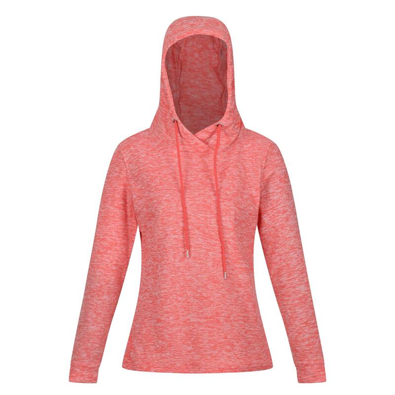 Sweat à capuche AZAELIA Femme (Pêche foncé)