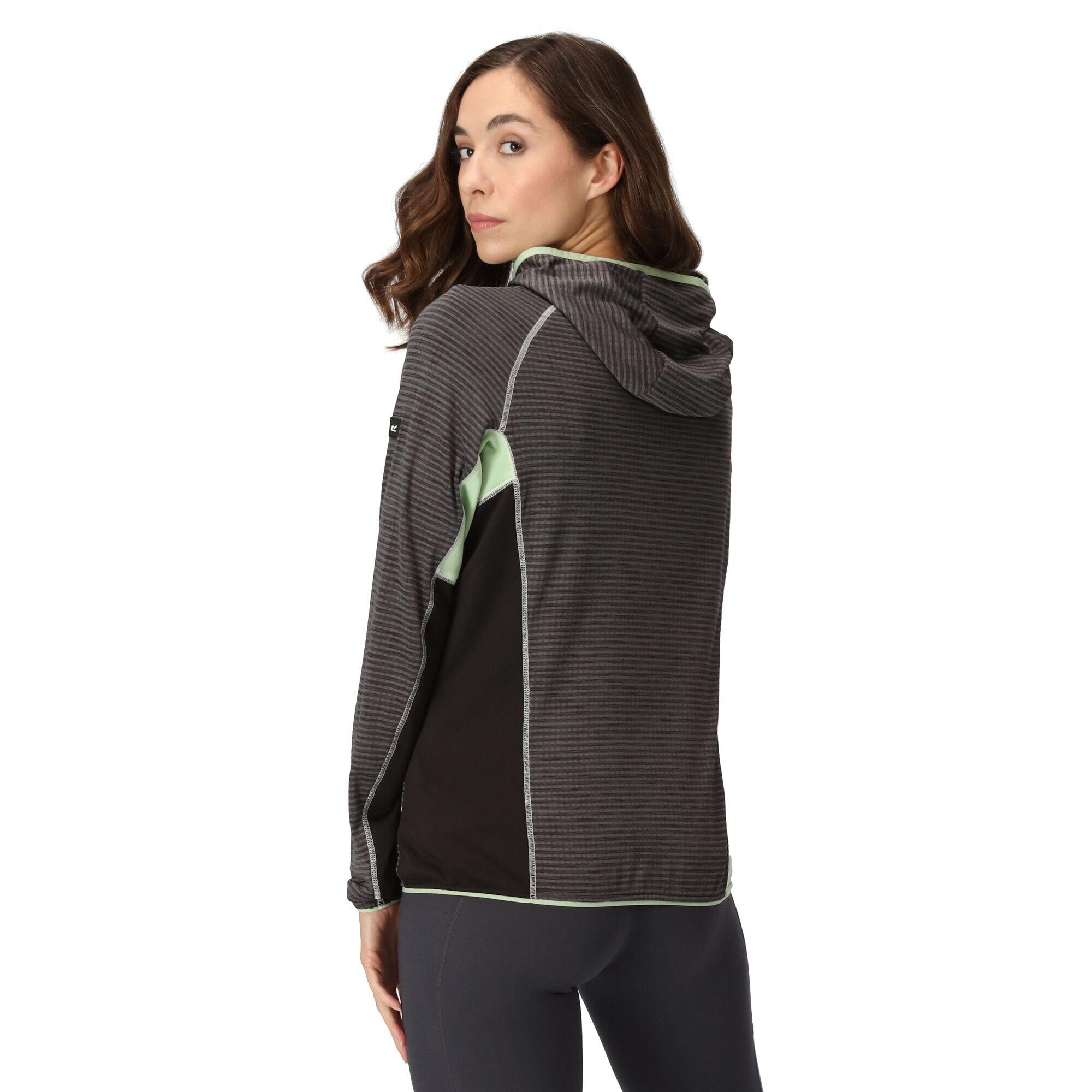 Womens/Ladies Attare II Marl Jacket (Quiet Green/Seal Grey) 3/5