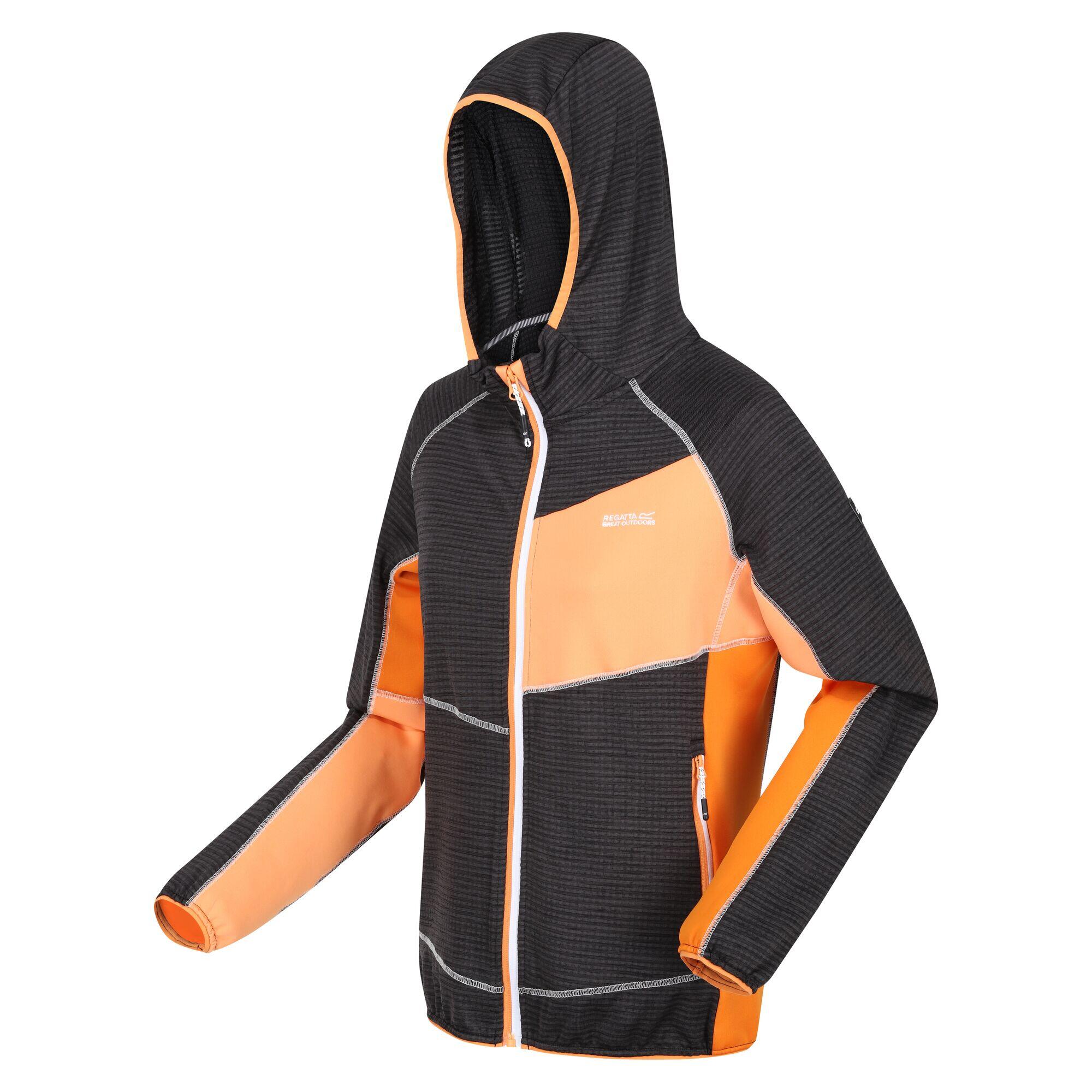 Womens/Ladies Attare II Marl Jacket (Black/Apricot Crush) 3/5