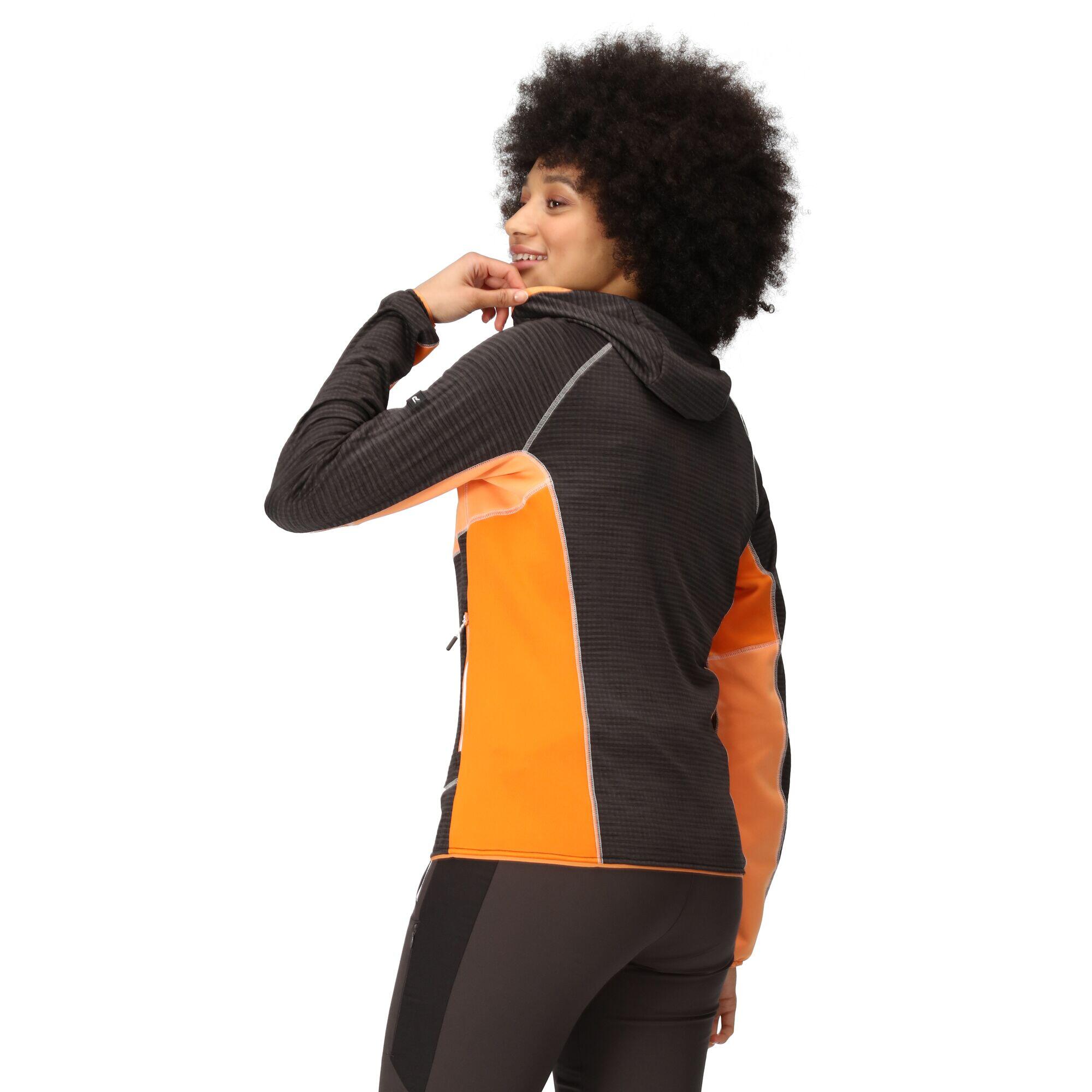 Womens/Ladies Attare II Marl Jacket (Black/Apricot Crush) 4/5