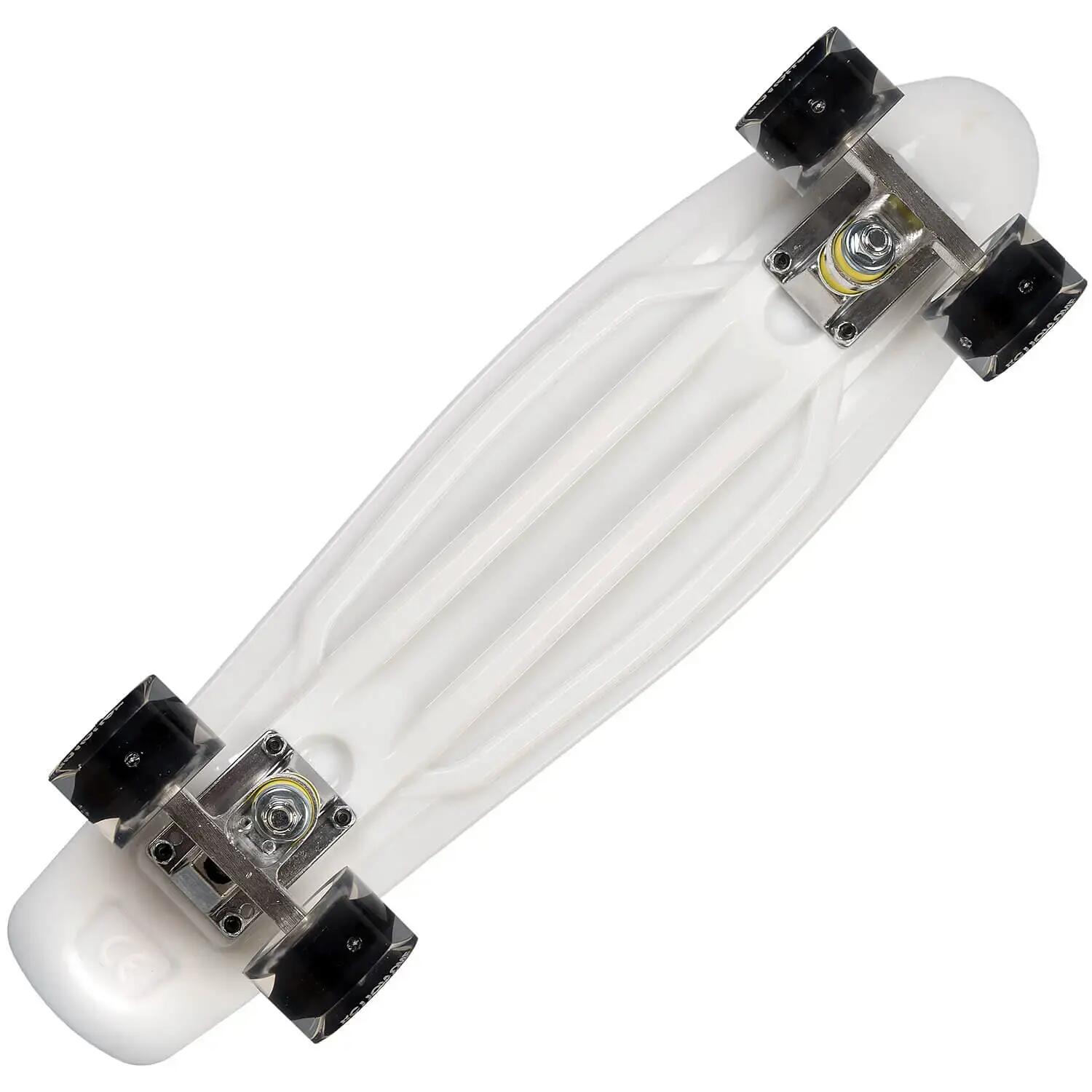 Skateboard cu roti luminoase Dare, 55x15cm, ABEC-7, PU, Aluminium truck 2/7