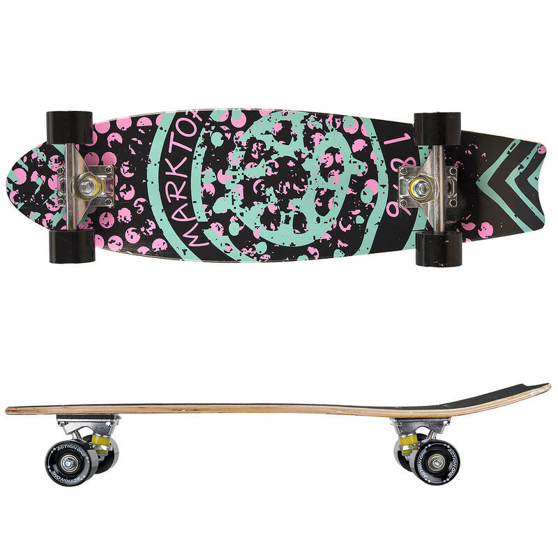 Skateboard Ancient, lemn de artar 70x29cm, ABEC-7, PU, aluminium truck