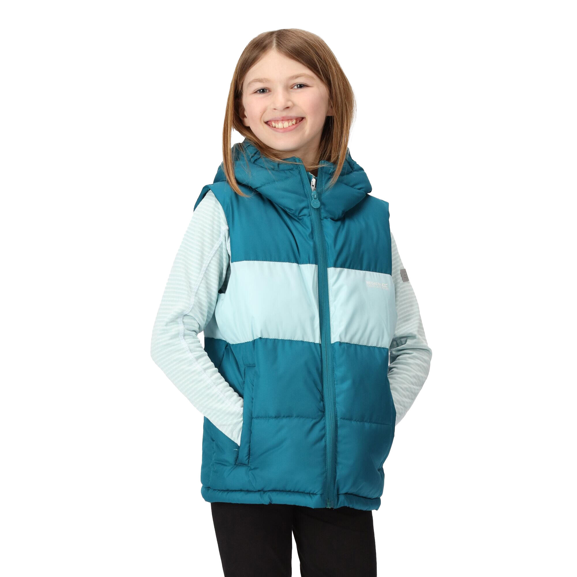 Kinder/Kinder Lofthouse zwaargewicht bodywarmer (Gulfstream/Zee Haze) 4/5