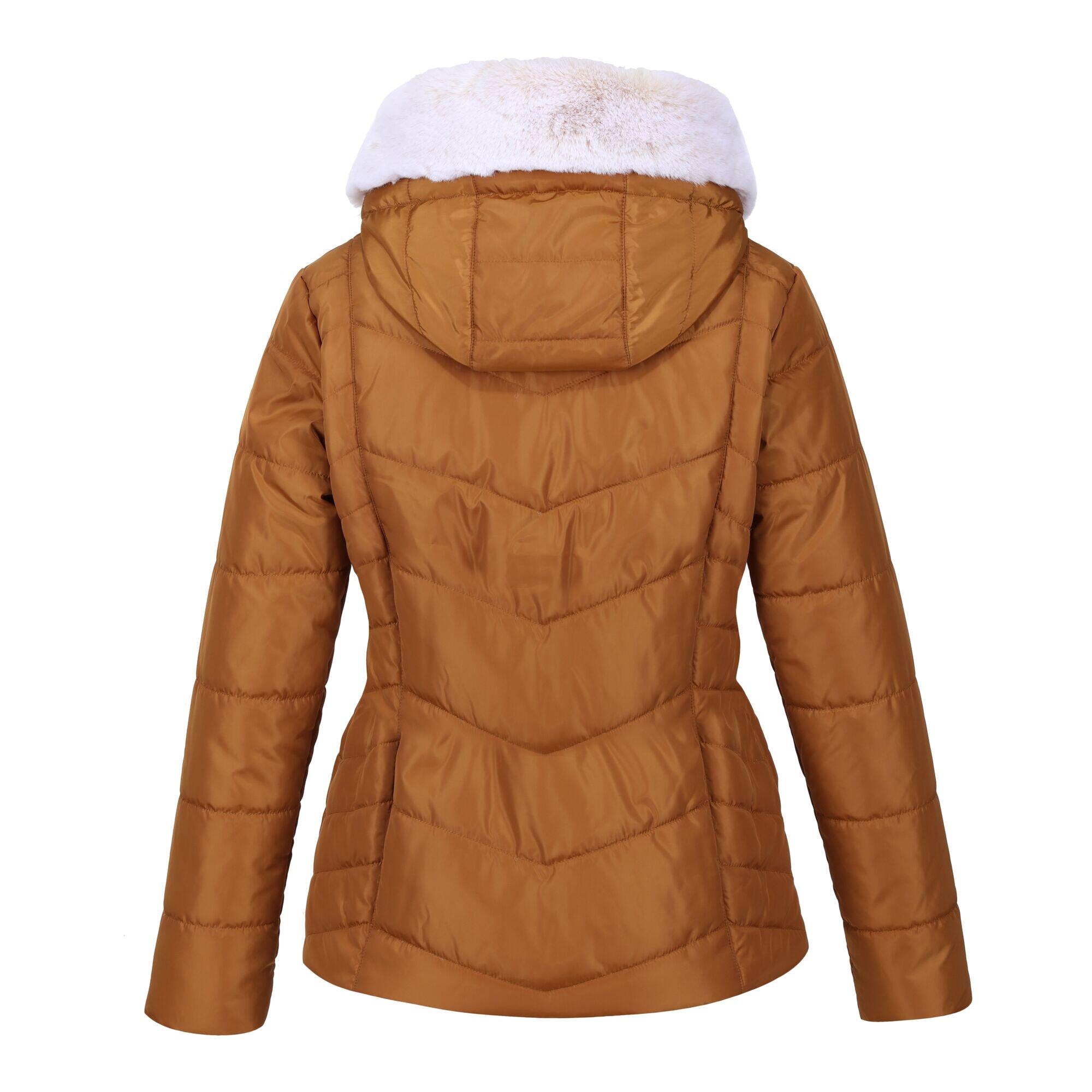 Women's WILDROSE hooded jacket (Rubber)