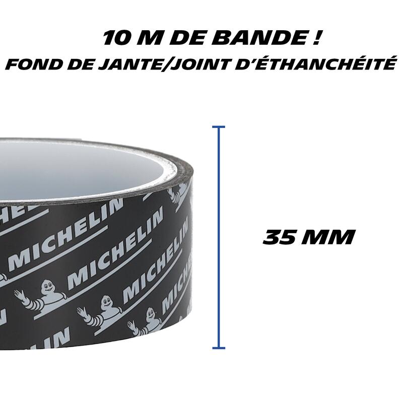 Fond de jante tubeless 35 mm x 10 M MICHELIN - Compatible VTT, vélo de montagne