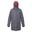 Chaqueta Impermeable Yewbank III para Mujer Gris Seal, Rojo Mineral