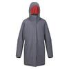 Chaqueta Impermeable Yewbank III para Mujer Gris Seal, Rojo Mineral