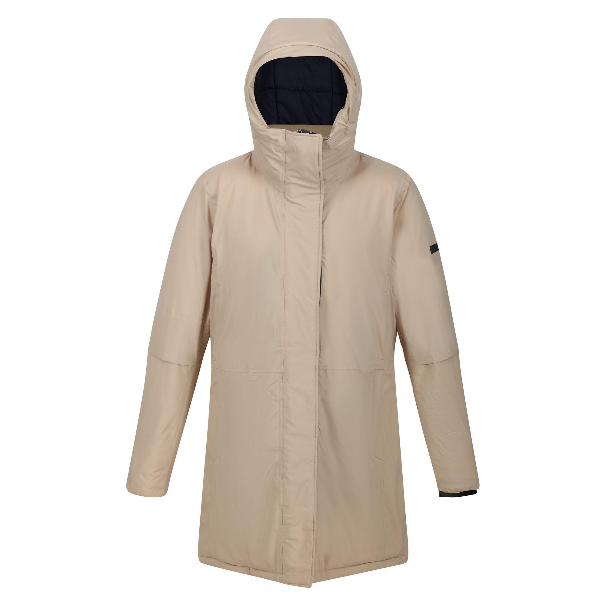 REGATTA Womens/Ladies Yewbank III Waterproof Jacket (Barleycorn/Seal Grey)