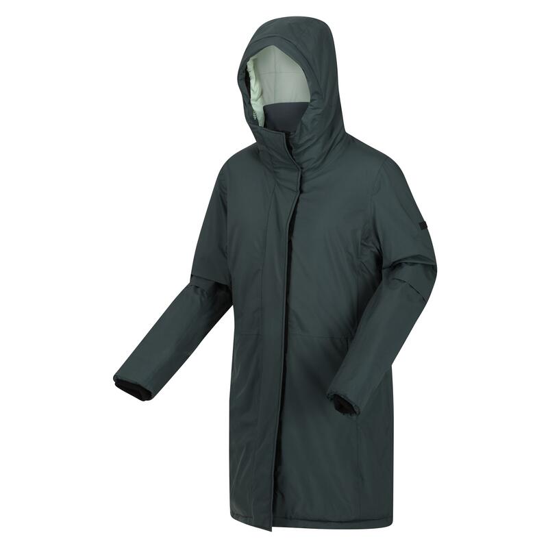 Chaqueta Impermeable Yewbank III para Mujer Abeto Oscuro, Verde Tranquilo