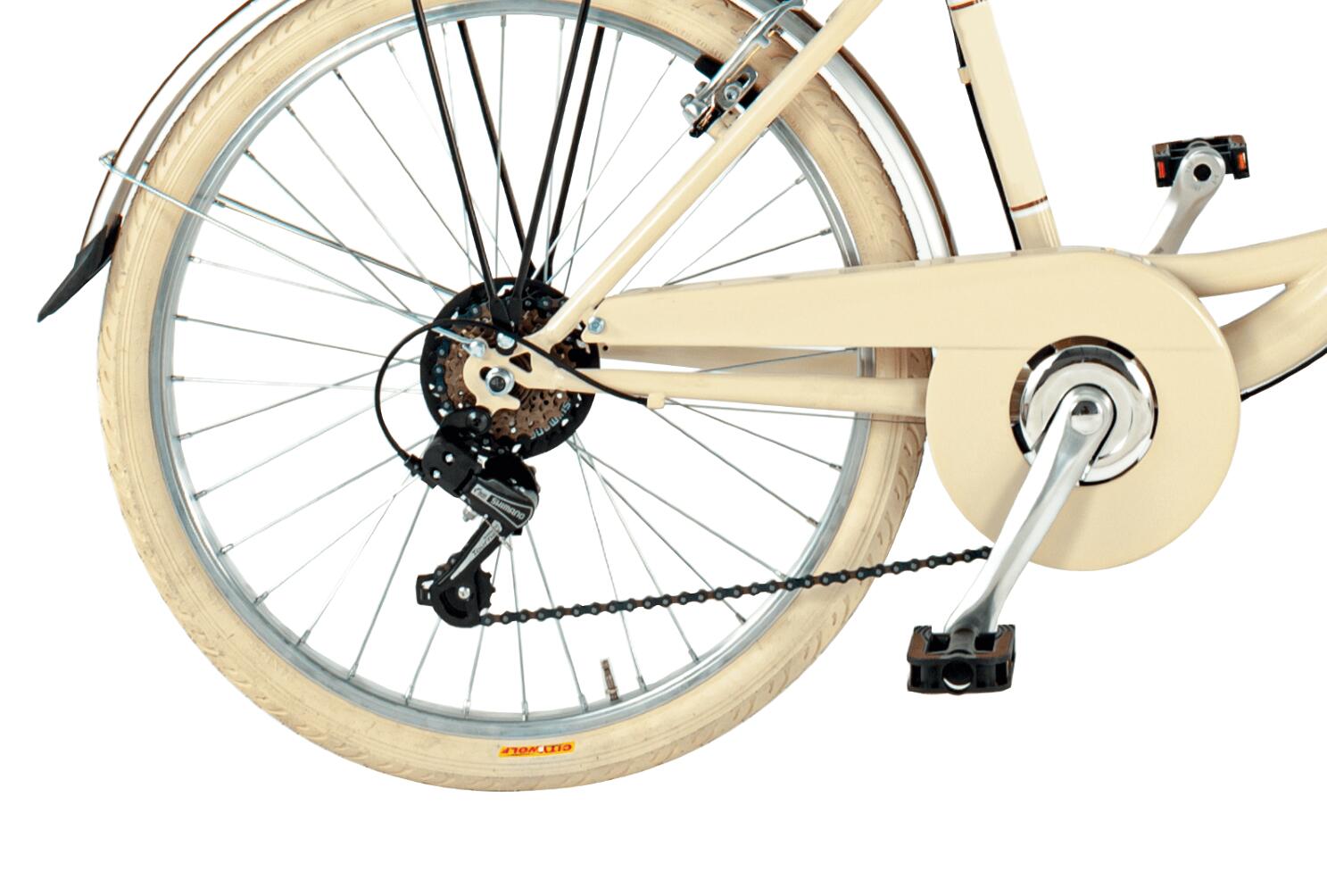 Bicicleta Urbana Airbici Guily Lady 24" 6 velocidades. 5/5