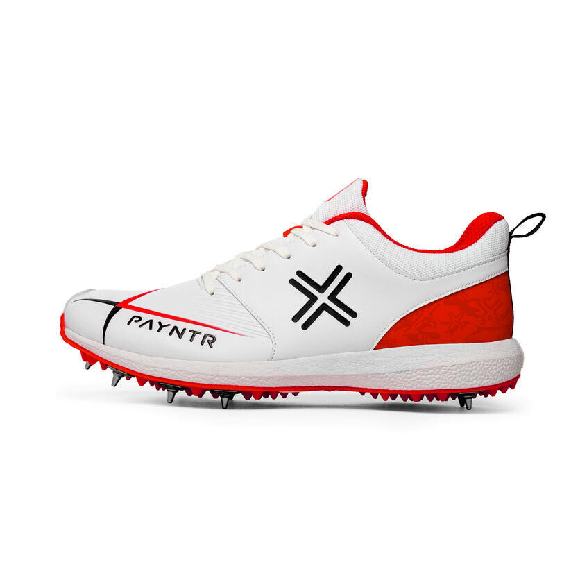 PAYNTR PAYNTR V Cricket Spike - White & Red