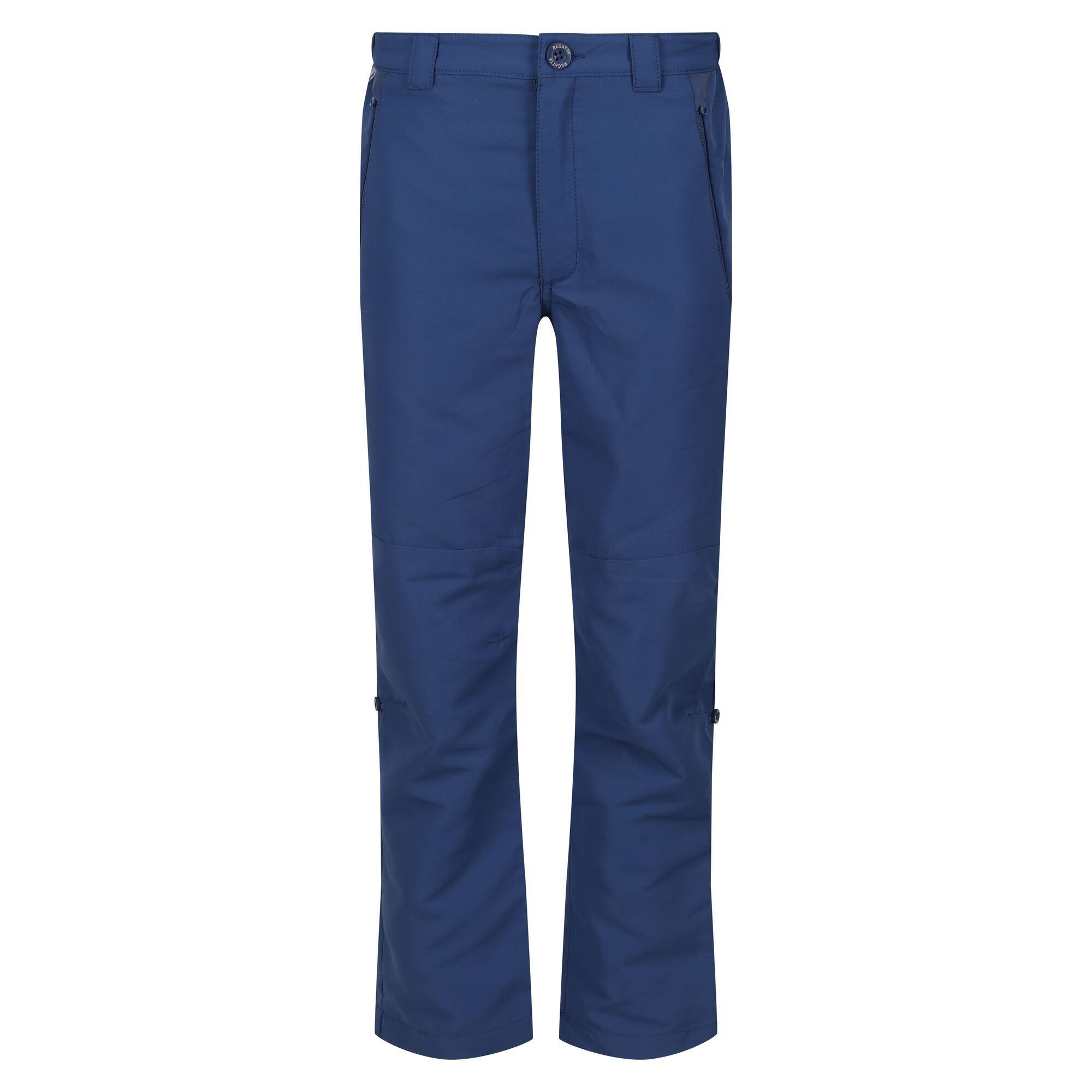 Regatta - Pantalon De Randonnée Sorcer Enfant (denim) - Pantalons - Bleu|gris -  8 À 10 Ans - Decathlon