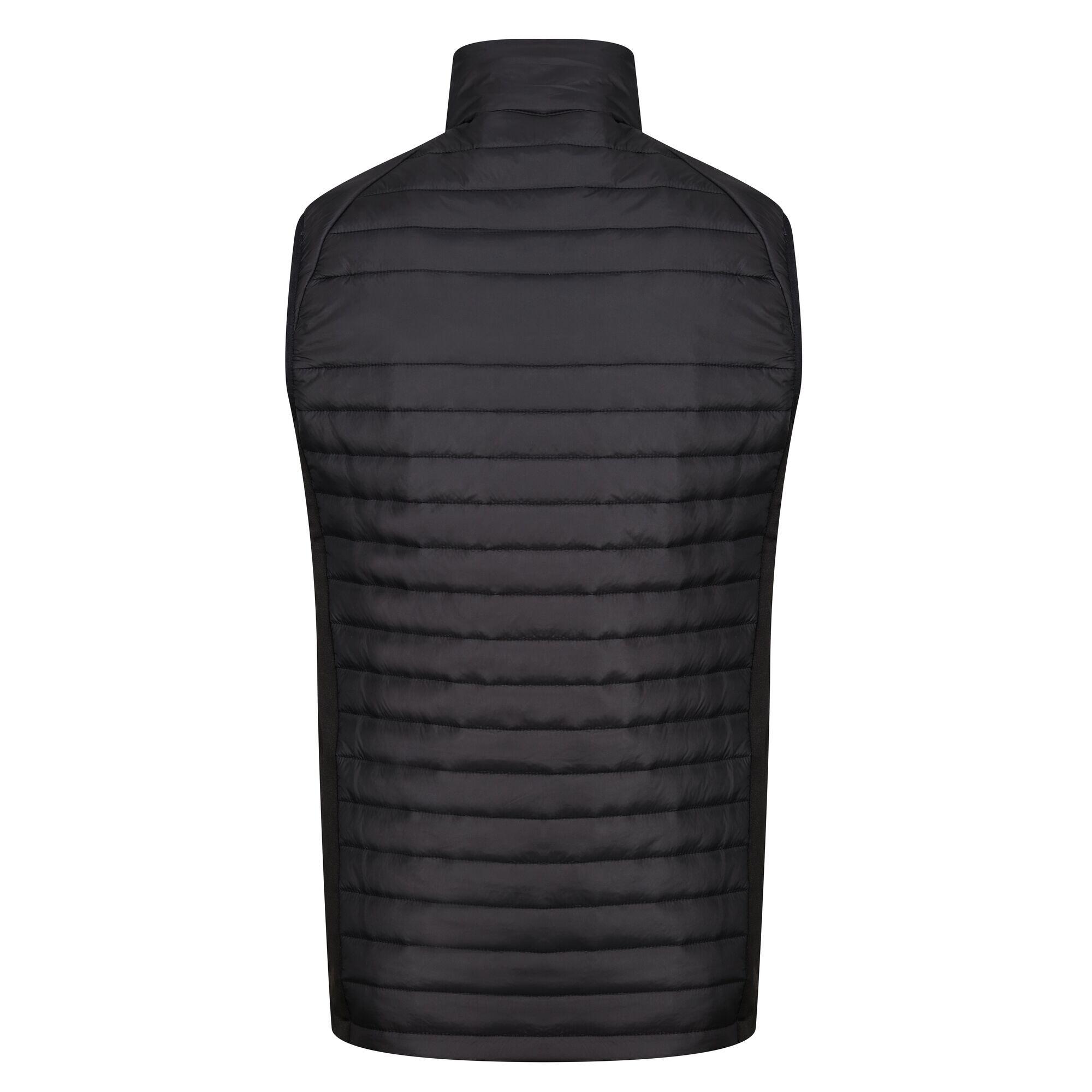 Gilet Trapuntato Ibrida Uomo Regatta Professional Nero New Royal 2/4