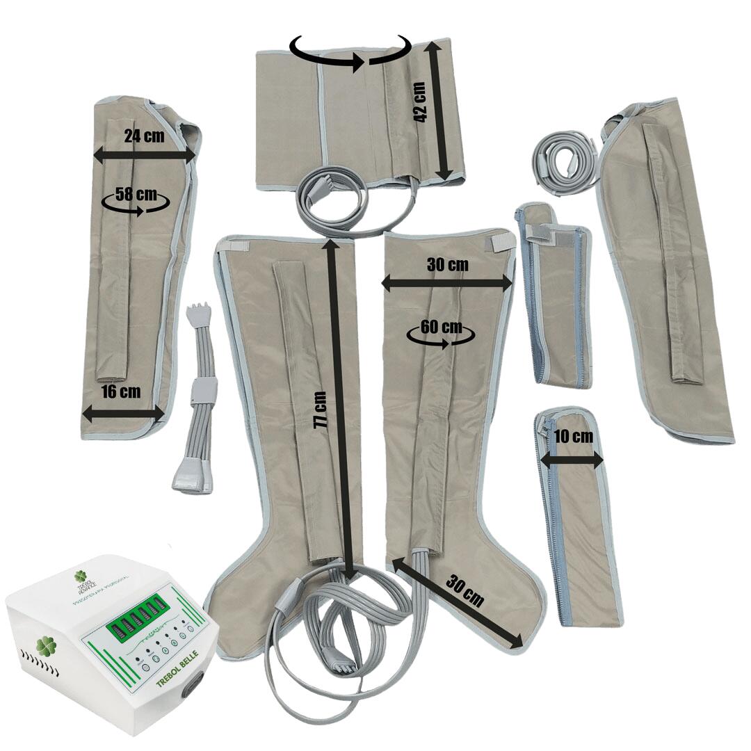 Presoterapia Profesional Completa Trébol Belle 2/5