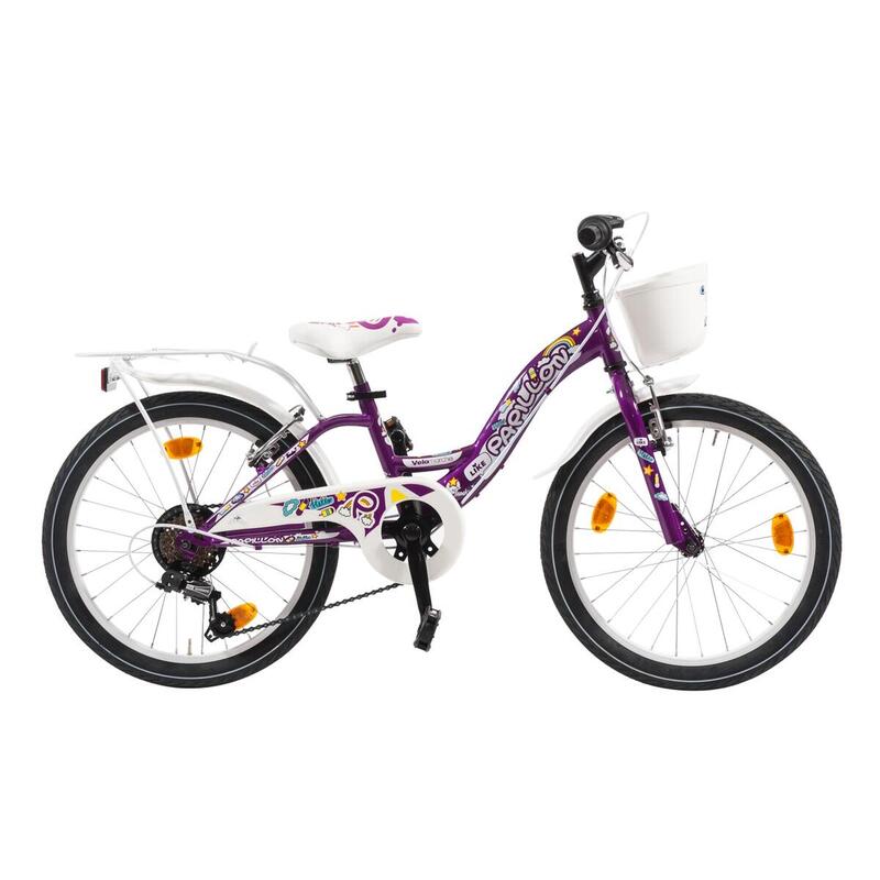 TIXBYGO Bicicleta de 20 pulgadas para niños de 20 pulgadas para niñas de 6  velocidades, bicicleta de montaña con frenos de mano, bicicleta de 20  pulgadas para niños a partir de 5