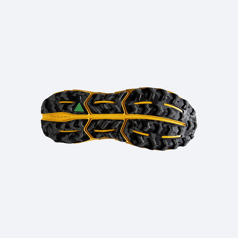 Cascadia 17 Men's Trail Running Shoes - Black x Yellow