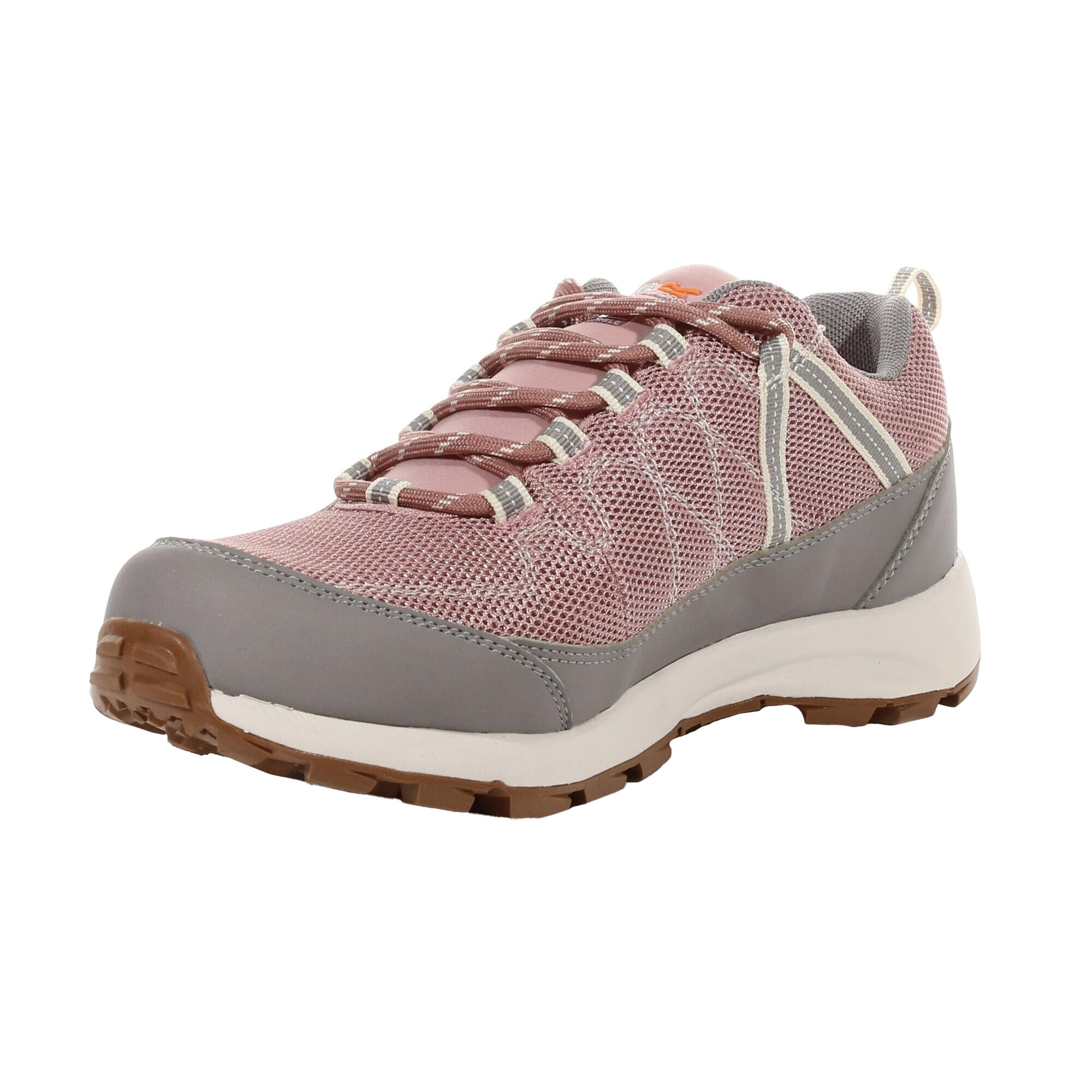 Womens/Ladies Lady Samaris Lite Low II Walking Shoes (Dusky Rose/Raincloud) 3/5