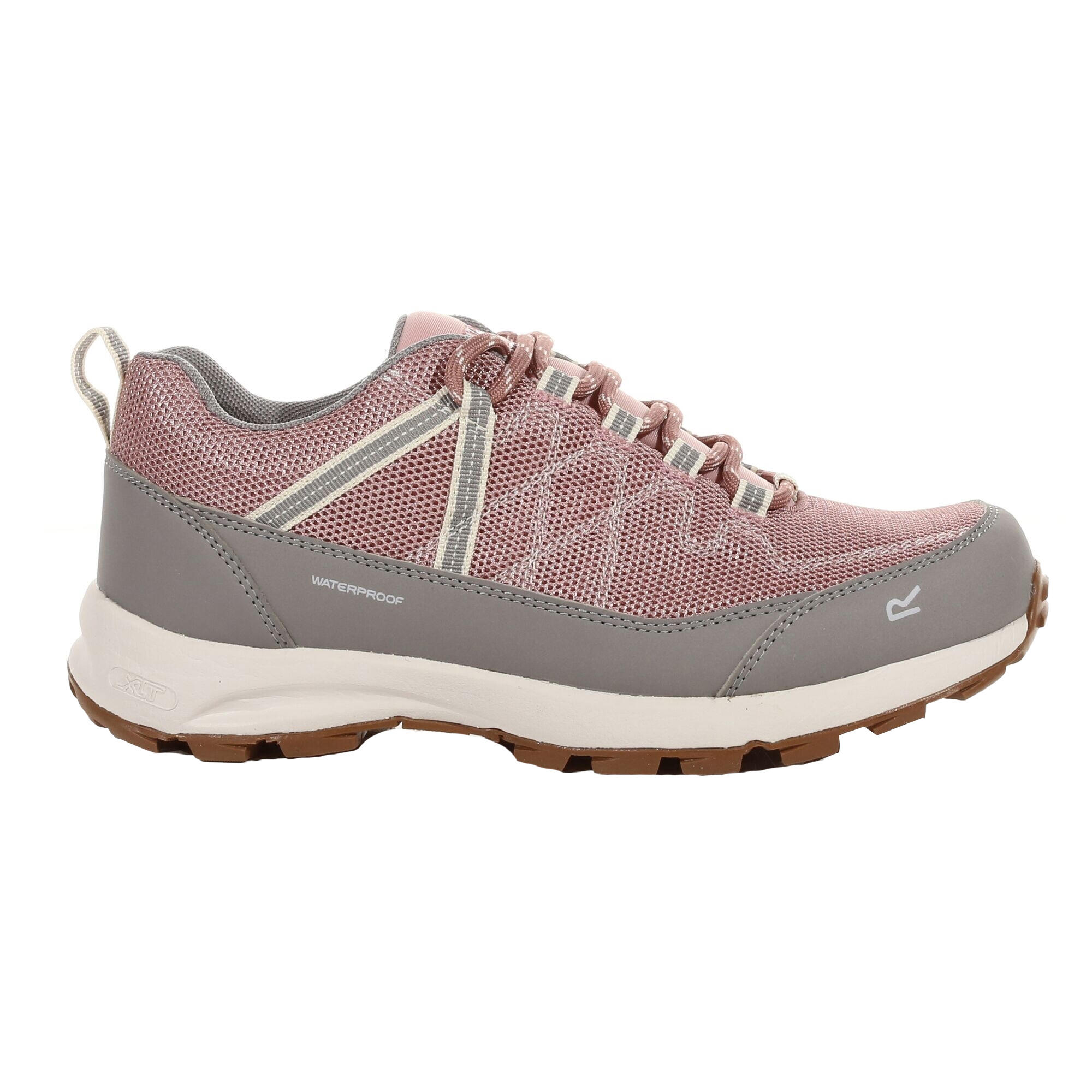 Womens/Ladies Lady Samaris Lite Low II Walking Shoes (Dusky Rose/Raincloud) 4/5