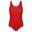 Maillot de bain 1 pièce ACTIVE Femme (Rouge cadmium)