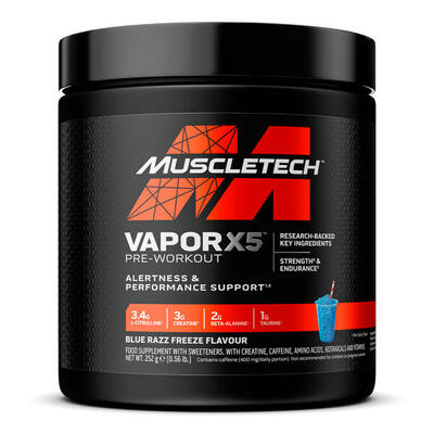 Pre-workout - Vapor X5 Pre-Workout - Gelatina di Lamponi Blu