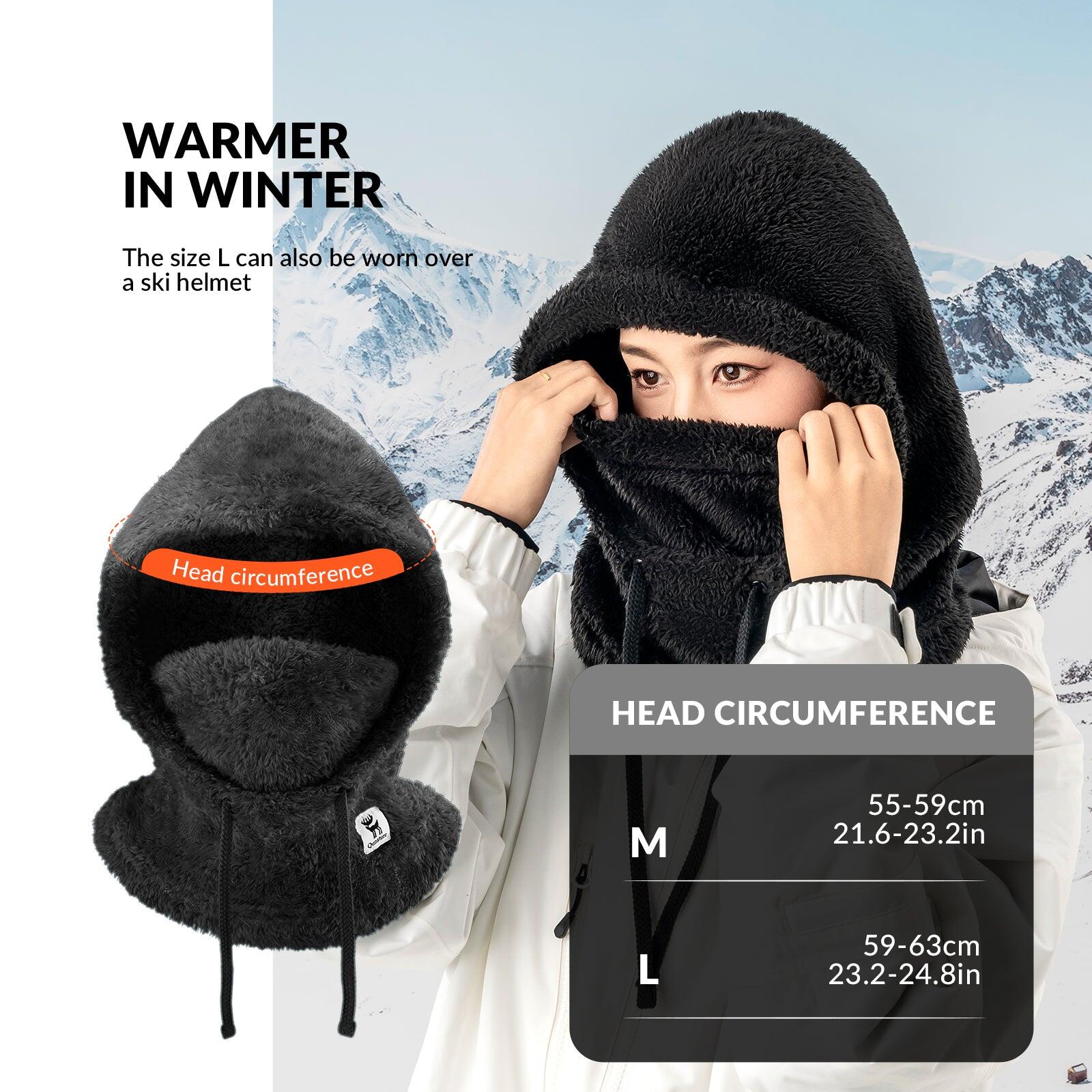 Bivakmuts Thermische Windjack Winter Fleece Capuchon Ademend