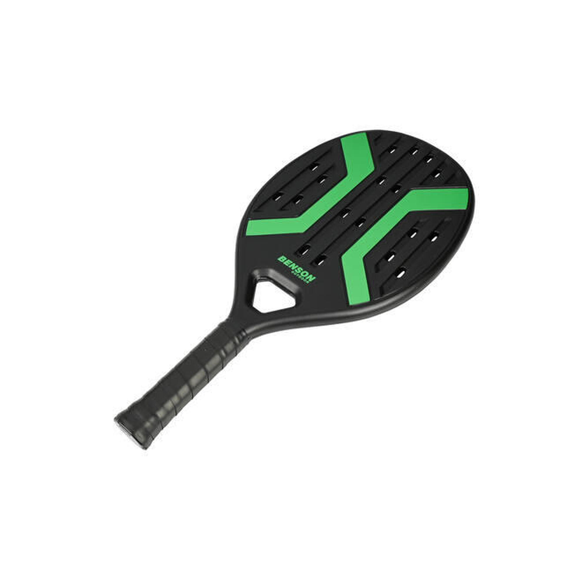 Beach Padelracket - Groen Zwart Racket