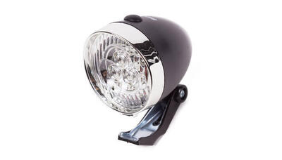 Fietslamp voorlicht fiets met led lampjes - koplamp